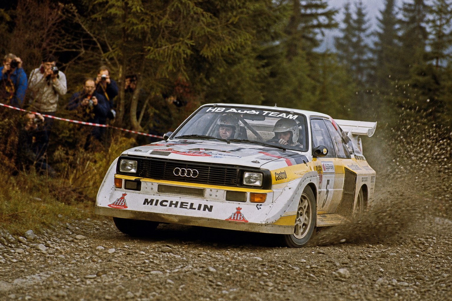 Audi Quattro: полный привод как оружие