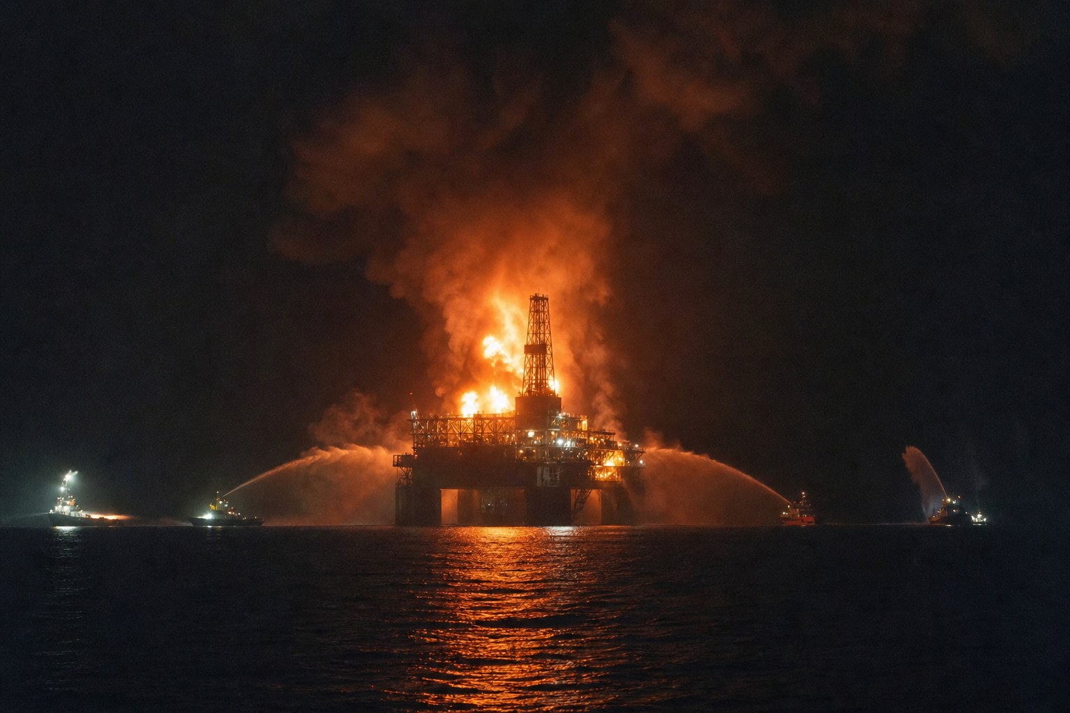 Deepwater Horizon, 2010: 87 дней горящей скважины в океане