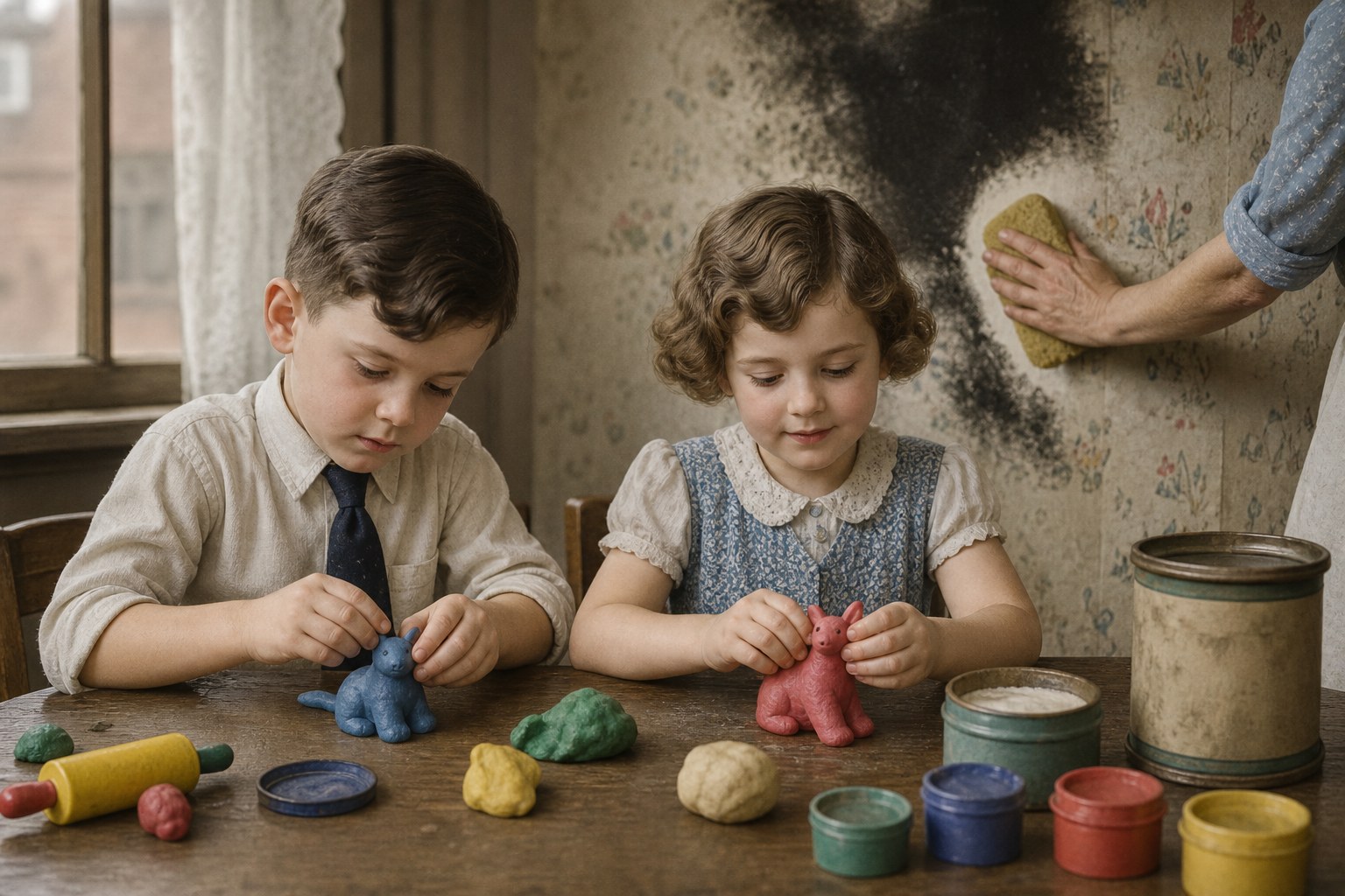3. Play-Doh — 1933, чистящее для обоев от сажи