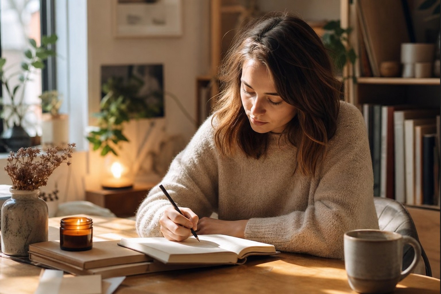 Девушка пишет дневник о страхах близости детские установки