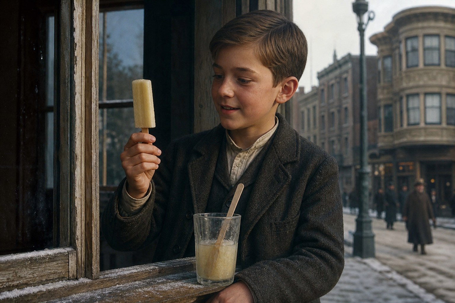 Эскимо 1905: Эпперсон 11 лет — лимонад палочка мороз Popsicle