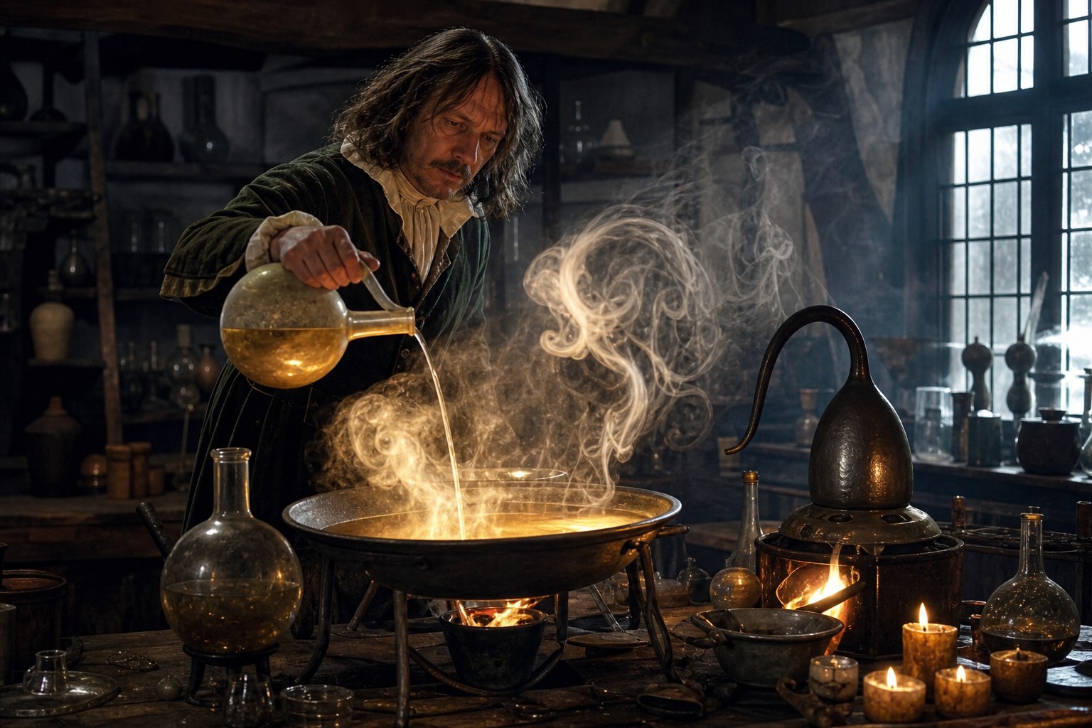 Фосфор 1669: Бранд моча — золото холодный огонь чудотворный носитель света