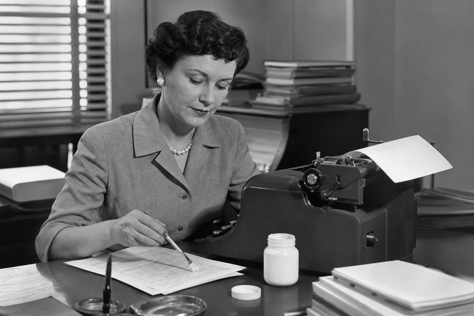 Корректор 1951: Грэм Техас банк IBM — Mistake Out Liquid Paper 47 млн $